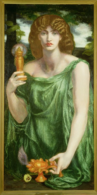 Mnemosyne af Dante Gabriel Charles Rossetti