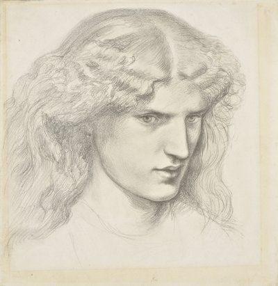 Portræt af Annie Miller, 1860
