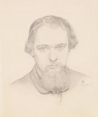 Omakuva af Dante Gabriel Charles Rossetti