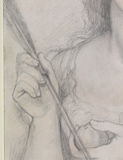 Undersøgelse til "Venus Verticordia" af Dante Gabriel Charles Rossetti