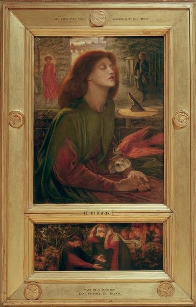 Beata Beatrix af Dante Gabriel Charles Rossetti