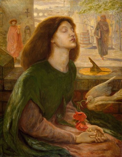 Beata Beatrix, 1877 af Dante Gabriel Rossetti