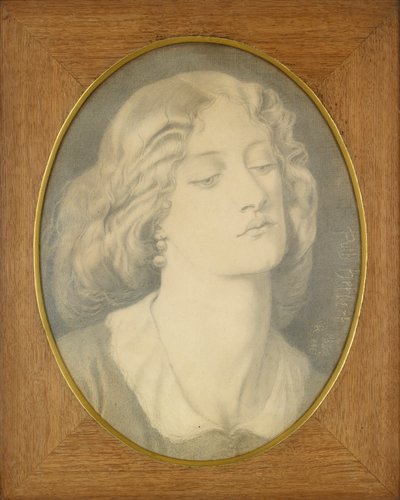 Louisa Ruth Herbert, 1858 af Dante Gabriel Rossetti