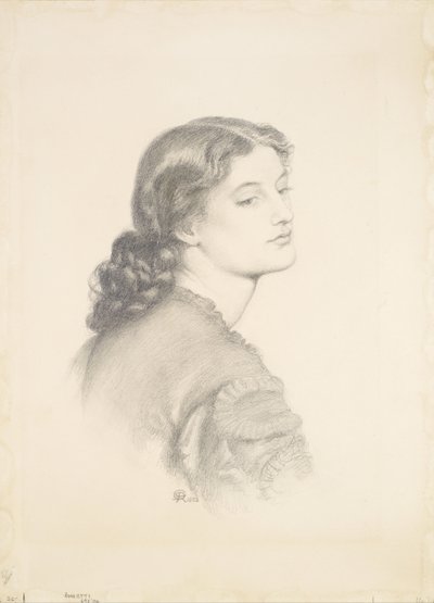 Portræt af Ada Vernon af Dante Gabriel Rossetti
