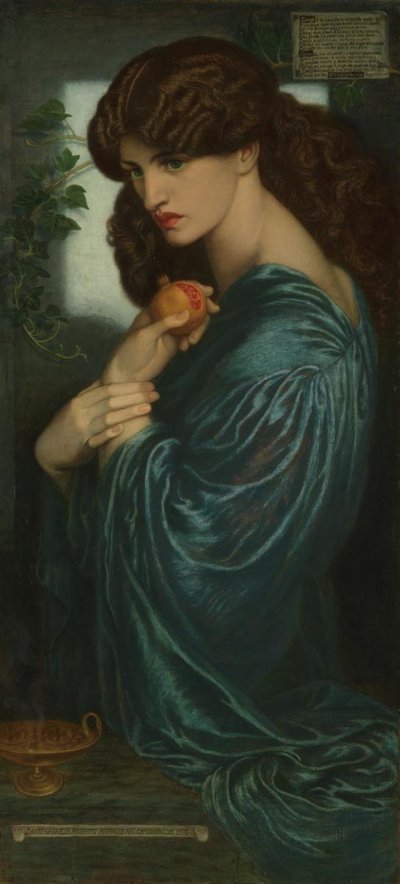 Proserpine af Dante Gabriel Rossetti