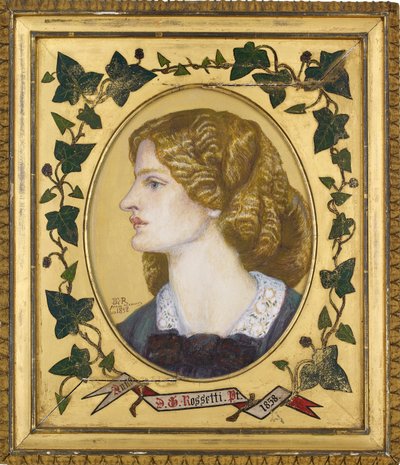 Ruth Herbert, 1858 af Dante Gabriel Rossetti
