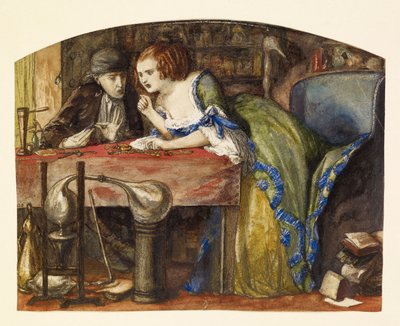 Laboratoriet af Dante Gabriel Rossetti