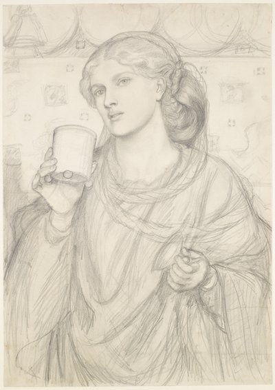 The Loving Cup - kompositorisk undersøgelse af Dante Gabriel Rossetti