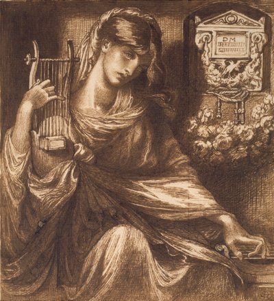 Den romerske enke, c1870