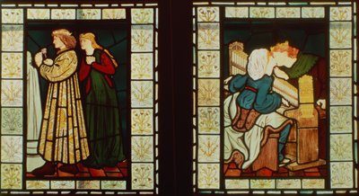 Bryllupsrejse for kong Rene af Anjou, af Burne-Jones og Dante G. Rossetti, 1862 af Dante Gabriel and Burne Jones, Edward Rossetti