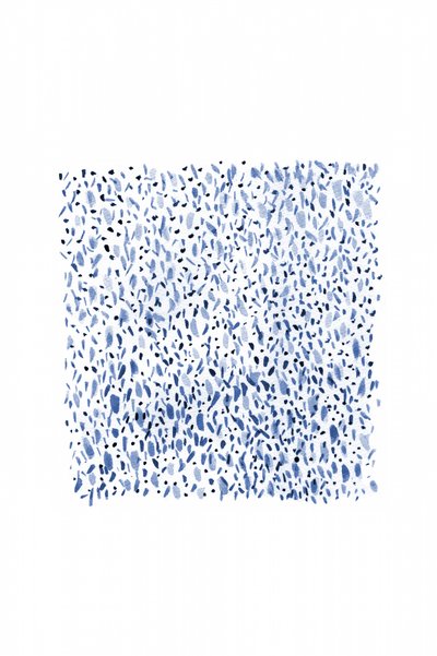 Indigo-pletmønster af Danushka Abeygoda