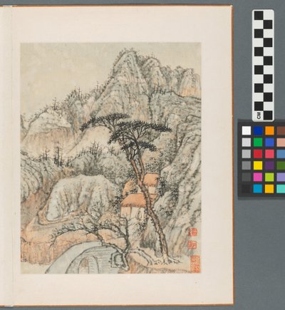 Erindringer om Qinhuai-floden, Qing-dynastiet af Daoji Shitao
