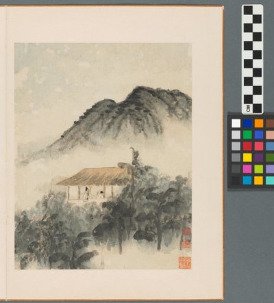 Erindringer om Qinhuai-floden, Qing-dynastiet af Daoji Shitao