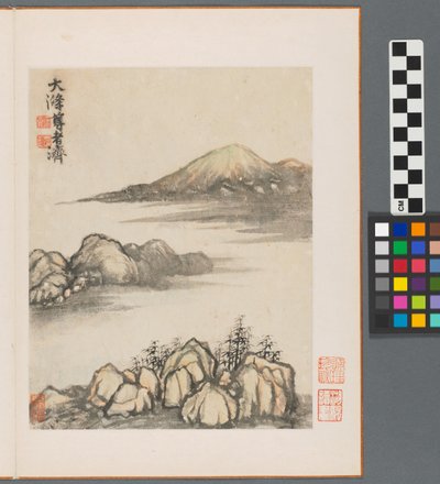 Reminiscenser fra Qinhuai-floden, Qing-dynastiet af Daoji Shitao