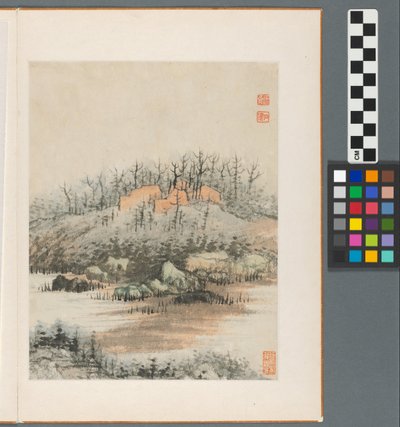 Reminiscenser fra Qinhuai-floden, Qing-dynastiet af Daoji Shitao
