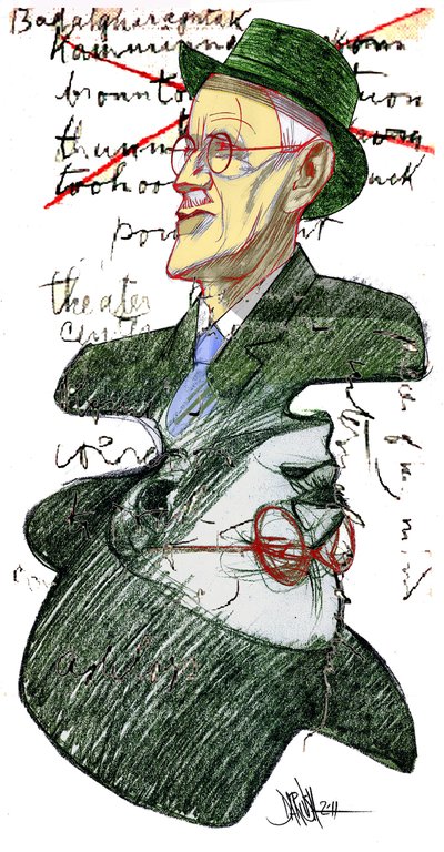 James Joyce af Dariush Radpour