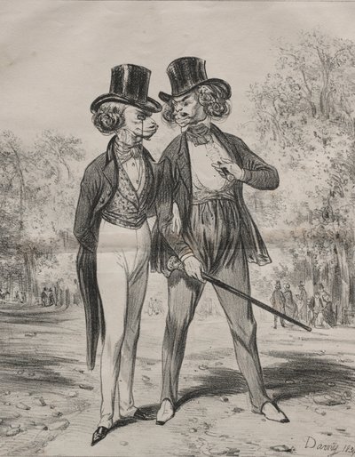 Utrolige mods. Efterårsløver, 1839. af Darny
