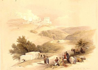 Ruinerne af St. John-kirken, Sabaste af David (after) Roberts