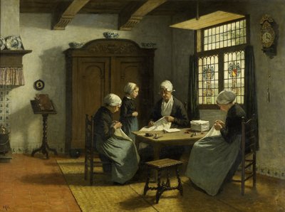 På børnehjemmet i Katwijk-Binnen af David Adolph Constant Artz