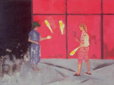 Jonglører på Beaubourg af David Alan Redpath Michie