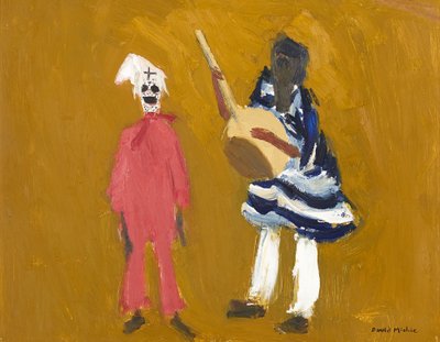 Musiker og klovn, Le Grand Ballet de Senegal af David Alan Redpath Michie