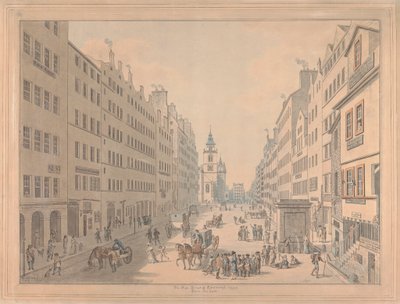 High Street i Edinburgh fra øst af David Allan