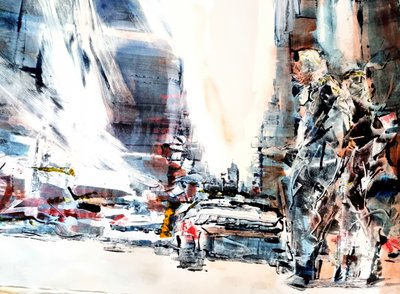 Abstrakt bygade af David Antonides