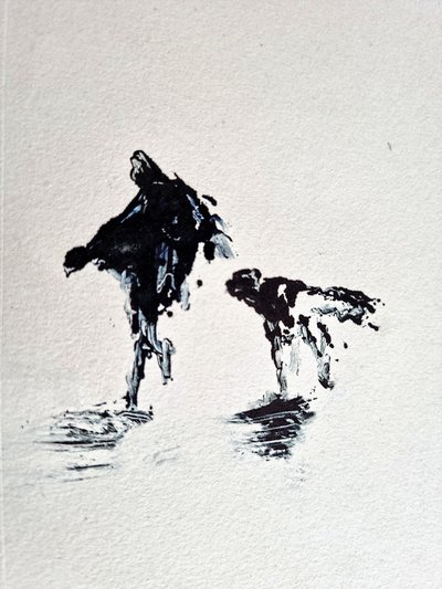 En farveløs tur med hunden af David Antonides