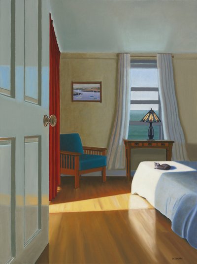 Sea Breeze, 2019 (olie på lærred) af David Arsenault