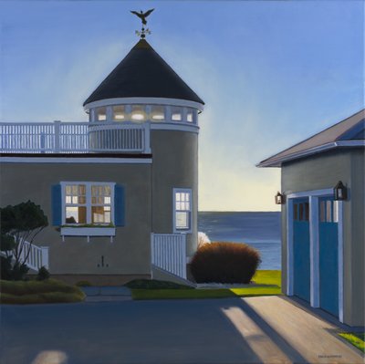 Seeing It Through, 2016 (olie på lærred) af David Arsenault