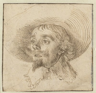 Portræt af Hendrick Cornelisz Vroom (?) af David Bailly (attributed to)