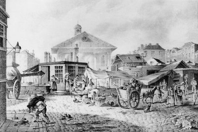Covent Garden marked, 1824 af David Barber