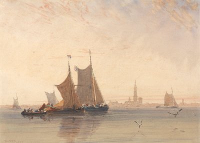 Antwerpen, morgen af David Cox