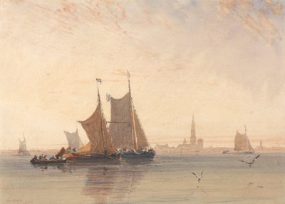 Antwerpen, morgen af David Cox