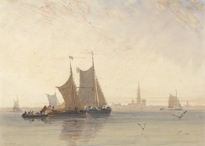 Antwerpen, morgen af David Cox