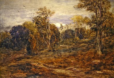 Barden Tower af David Cox