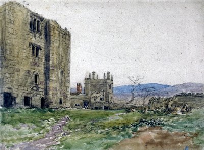 Barden Tower, Yorkshire af David Cox