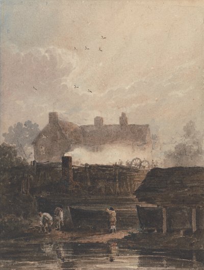 Bådbygning - værftet i Birmingham af David Cox