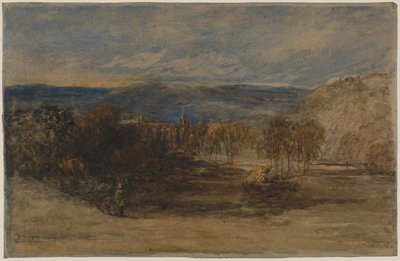 Bolton Abbey af David Cox