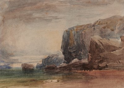 Kystscene (nr. 1 midlertidig) af David Cox