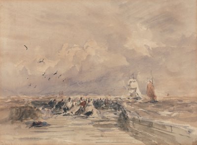 Dieppe Pier, stiv brise af David Cox