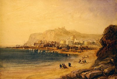 Dover (akvarel på papir) af David Cox