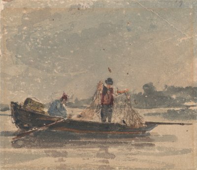 Fiskere tegner et net af David Cox