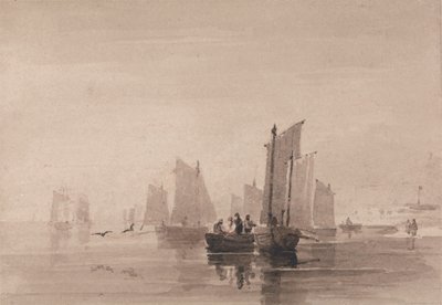 Fiskeri ud for Hastings af David Cox