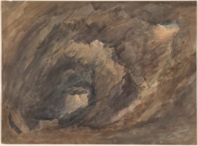 Grotte interiør af David Cox