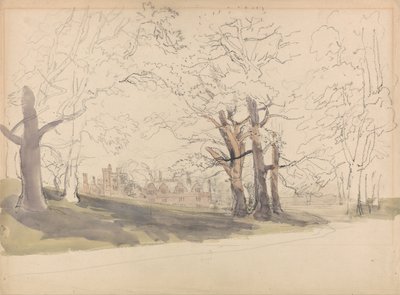 Knole, Kent af David Cox