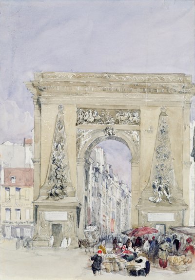 St. Denis Gate af David Cox