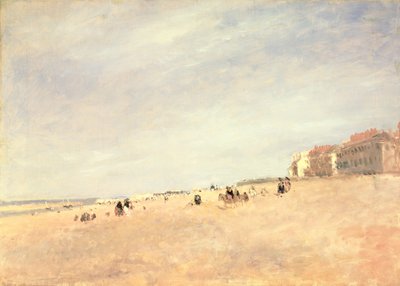 Rhyl Sands, n. 1854 (öljy kankaalle) af David Cox