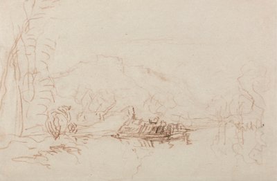 Flodscene af David Cox