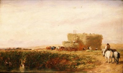 Hømarken af David Cox
